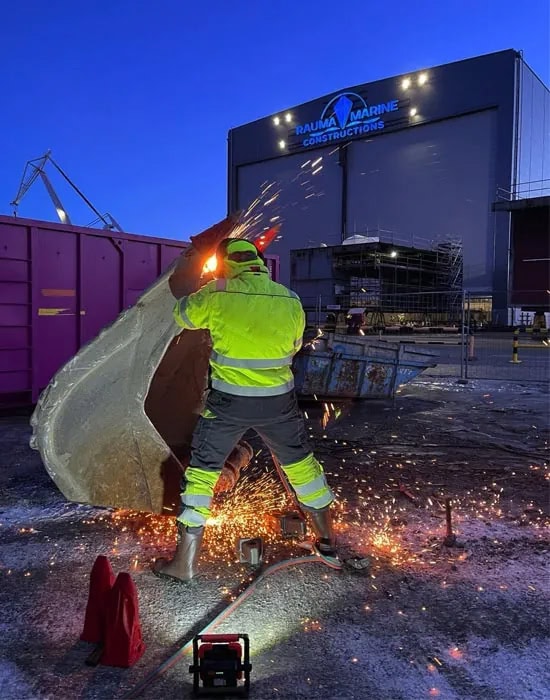 hitsaustyöt, hitsaukset, polttohitsaus, teräsrakenteet